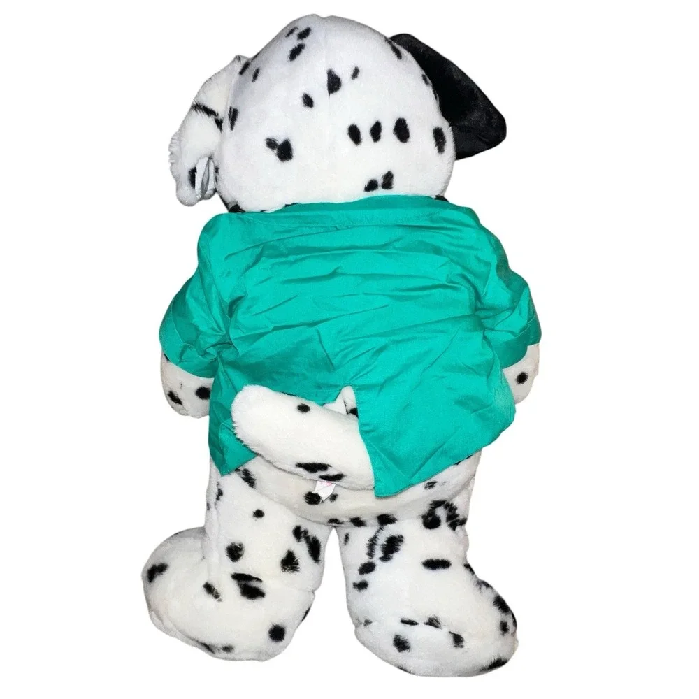 Huge Dalmatian Dog Plush Stuffed Animal in Scrub Top Stethoscope Vet Doctor‎ 25